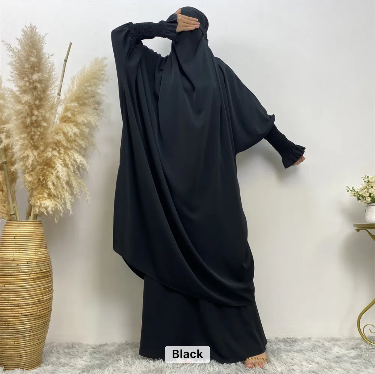 Nida 2pc Jilbab with Niqab Strings