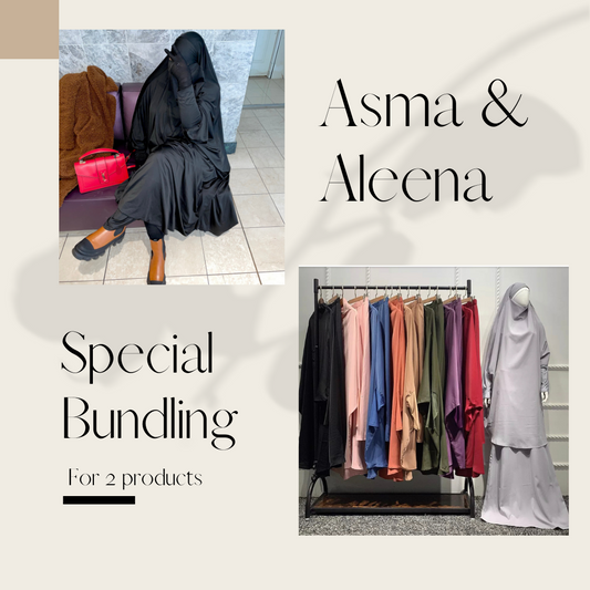 Asma + Aleena Jilbab Bundle Deal